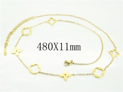 HY Wholesale Necklaces Stainless Steel 316L Jewelry Necklaces-HY24N0085HKX