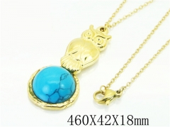 HY Wholesale Necklaces Stainless Steel 316L Jewelry Necklaces-HY92N0443HLY