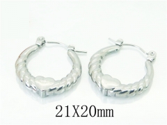 HY Wholesale Earrings 316L Stainless Steel Earrings-HY70E1069KF