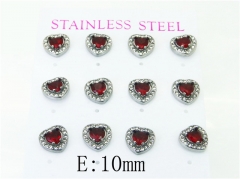 HY Wholesale Earrings 316L Stainless Steel Earrings-HY59E1097IOX