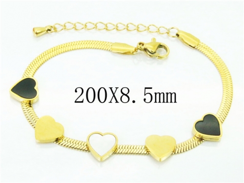 HY Wholesale Bracelets 316L Stainless Steel Jewelry Bracelets-HY32B0637PS