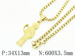 HY Wholesale Necklaces Stainless Steel 316L Jewelry Necklaces-HY61N1069OE