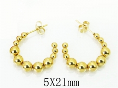 HY Wholesale Earrings 316L Stainless Steel Earrings-HY58E1837KW