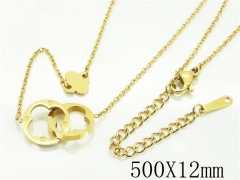 HY Wholesale Necklaces Stainless Steel 316L Jewelry Necklaces-HY24N0087HHX