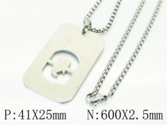 HY Wholesale Necklaces Stainless Steel 316L Jewelry Necklaces-HY41N0032PQ