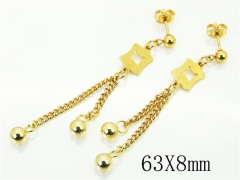 HY Wholesale Earrings 316L Stainless Steel Earrings-HY60E0886KR