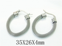 HY Wholesale Earrings 316L Stainless Steel Earrings-HY58E1825LQ