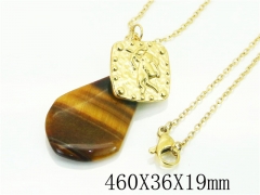 HY Wholesale Necklaces Stainless Steel 316L Jewelry Necklaces-HY92N0447HLC