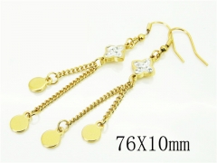 HY Wholesale Earrings 316L Stainless Steel Earrings-HY60E0820KLG