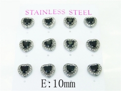 HY Wholesale Earrings 316L Stainless Steel Earrings-HY59E1091IOC