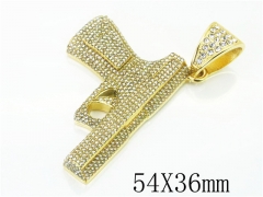 HY Wholesale Pendant Jewelry 316L Stainless Steel Pendant-HY22P1032ILA