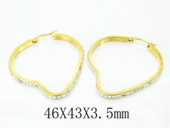 HY Wholesale Earrings 316L Stainless Steel Earrings-HY58E1781LS