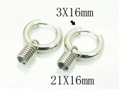 HY Wholesale Earrings 316L Stainless Steel Earrings-HY60E0759IL