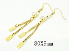 HY Wholesale Earrings 316L Stainless Steel Earrings-HY60E0851KLE