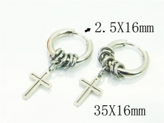 HY Wholesale Earrings 316L Stainless Steel Earrings-HY60E0758JI