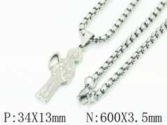 HY Wholesale Necklaces Stainless Steel 316L Jewelry Necklaces-HY61N1068LQ