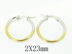 HY Wholesale Earrings 316L Stainless Steel Earrings-HY58E1822JV