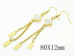 HY Wholesale Earrings 316L Stainless Steel Earrings-HY60E0847KLE