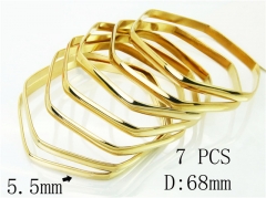 HY Wholesale Bangles Jewelry Stainless Steel 316L Fashion Bangle-HY58B0587HLQ