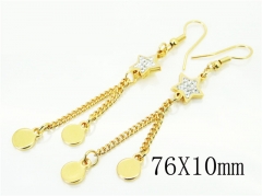 HY Wholesale Earrings 316L Stainless Steel Earrings-HY60E0815KLS