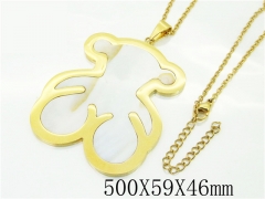 HY Wholesale Necklaces Stainless Steel 316L Jewelry Necklaces-HY56N0076HMC