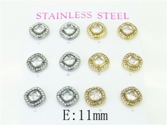 HY Wholesale Earrings 316L Stainless Steel Earrings-HY59E1066IPL