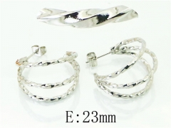 HY Wholesale Earrings 316L Stainless Steel Earrings-HY58E1800KW