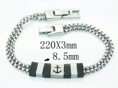 HY Wholesale Bracelets 316L Stainless Steel Jewelry Bracelets-HY41B10115HMD