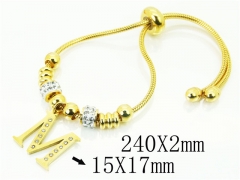 HY Wholesale Bracelets 316L Stainless Steel Jewelry Bracelets-HY12B0319HIE