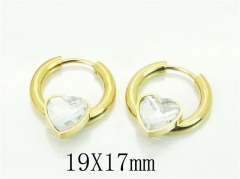 HY Wholesale Earrings 316L Stainless Steel Earrings-HY32E0241HHW