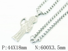 HY Wholesale Necklaces Stainless Steel 316L Jewelry Necklaces-HY61N1066LL