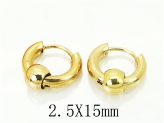 HY Wholesale Earrings 316L Stainless Steel Earrings-HY60E0765IOC