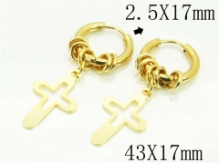 HY Wholesale Earrings 316L Stainless Steel Earrings-HY60E0729JL