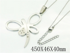 HY Wholesale Necklaces Stainless Steel 316L Jewelry Necklaces-HY56N0092PL