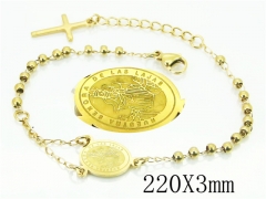 HY Wholesale Bracelets 316L Stainless Steel Jewelry Bracelets-HY12B0298MQ