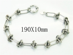 HY Wholesale Bracelets 316L Stainless Steel Jewelry Bracelets-HY56B0071HID