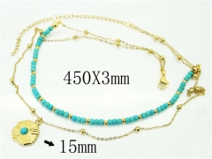 HY Wholesale Necklaces Stainless Steel 316L Jewelry Necklaces-HY92N0436HLC