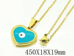 HY Wholesale Necklaces Stainless Steel 316L Jewelry Necklaces-HY24N0090MLA