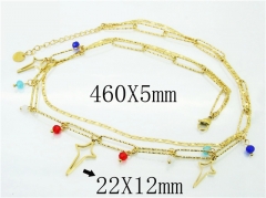 HY Wholesale Necklaces Stainless Steel 316L Jewelry Necklaces-HY32N0727HKZ