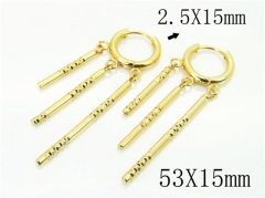 HY Wholesale Earrings 316L Stainless Steel Earrings-HY60E0710KX