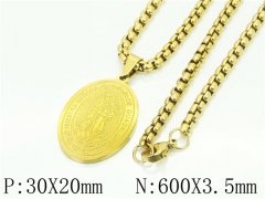 HY Wholesale Necklaces Stainless Steel 316L Jewelry Necklaces-HY61N1082PQ