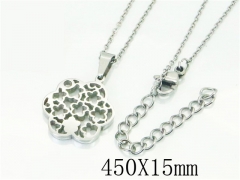 HY Wholesale Necklaces Stainless Steel 316L Jewelry Necklaces-HY56N0102LA