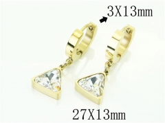 HY Wholesale Earrings 316L Stainless Steel Earrings-HY32E0244HID
