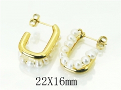 HY Wholesale Earrings 316L Stainless Steel Earrings-HY56E0189HHX