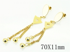 HY Wholesale Earrings 316L Stainless Steel Earrings-HY60E0866KT