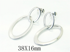 HY Wholesale Earrings 316L Stainless Steel Earrings-HY56E0187ND