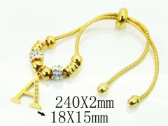 HY Wholesale Bracelets 316L Stainless Steel Jewelry Bracelets-HY12B0317HID