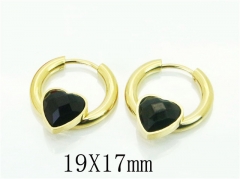 HY Wholesale Earrings 316L Stainless Steel Earrings-HY32E0243HHW
