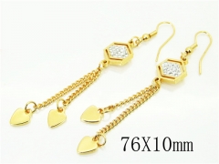 HY Wholesale Earrings 316L Stainless Steel Earrings-HY60E0828KLF