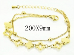HY Wholesale Bracelets 316L Stainless Steel Jewelry Bracelets-HY32B0656OW